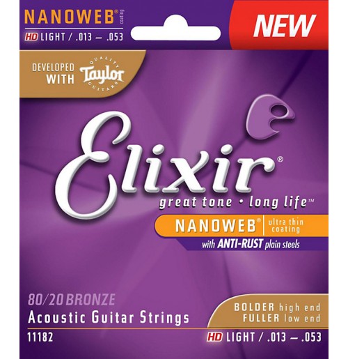 ELIXIR 013 HDLT Phosphor Bronze strune za akustično kitaro